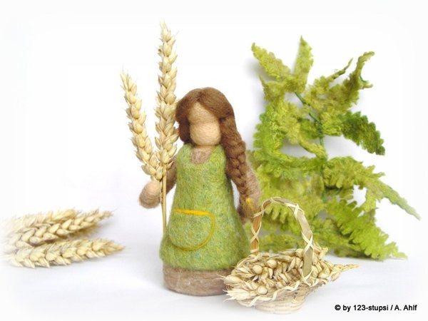 Getreide Blumenkind - Jahreszeitentisch (1055)